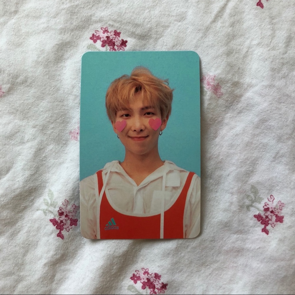 BTS RM love yourself photocard